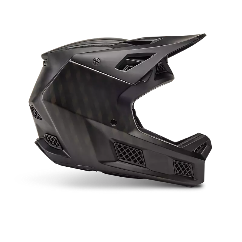 Fox Head Rampage Carbon Helmet 2025-S-Matte Carbon-BRINK