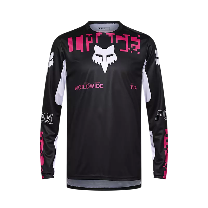 Fox Head Ranger LS Jersey 2025-S-Digi Image Black-BRINK