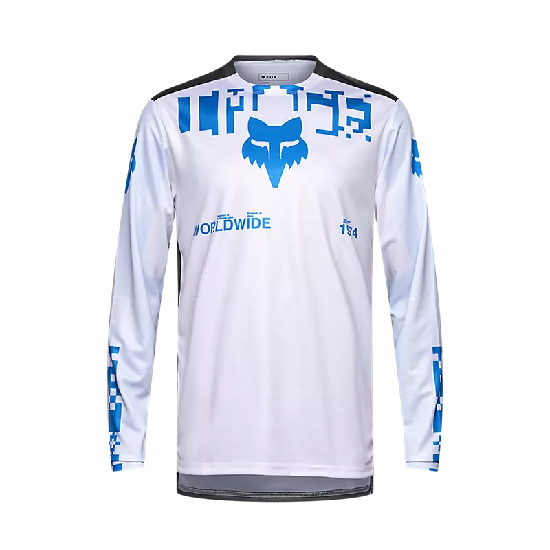 Fox Head Ranger LS Jersey 2025-S-Digi Image White-BRINK
