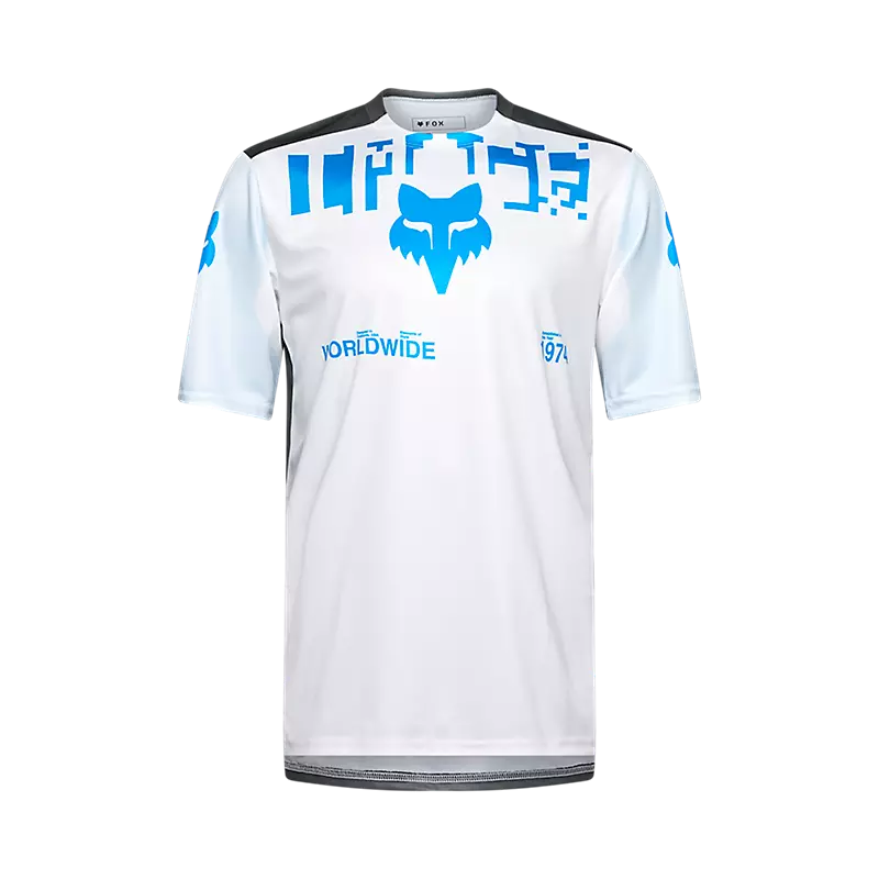 Fox Head Ranger SS Jersey 2025-S-Digi Image White-BRINK