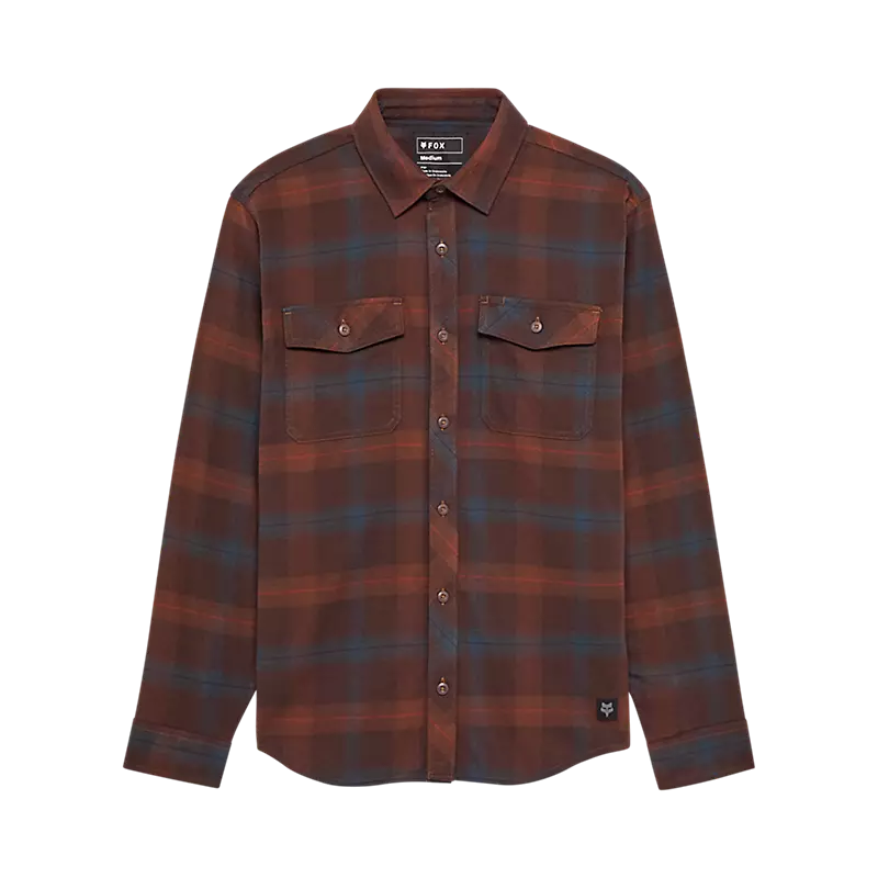 Fox Head Survivalist Core Flannel LS-S-Dark Brown-BRINK