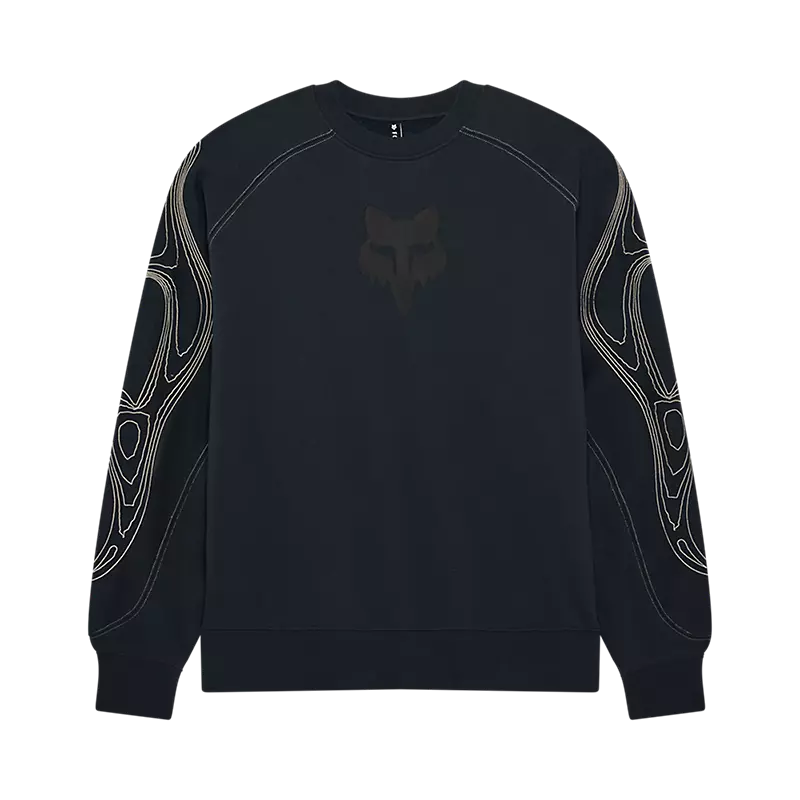 Fox Head Vision Crew Sweatshirt 2026-S-Galaxy Blue-BRINK