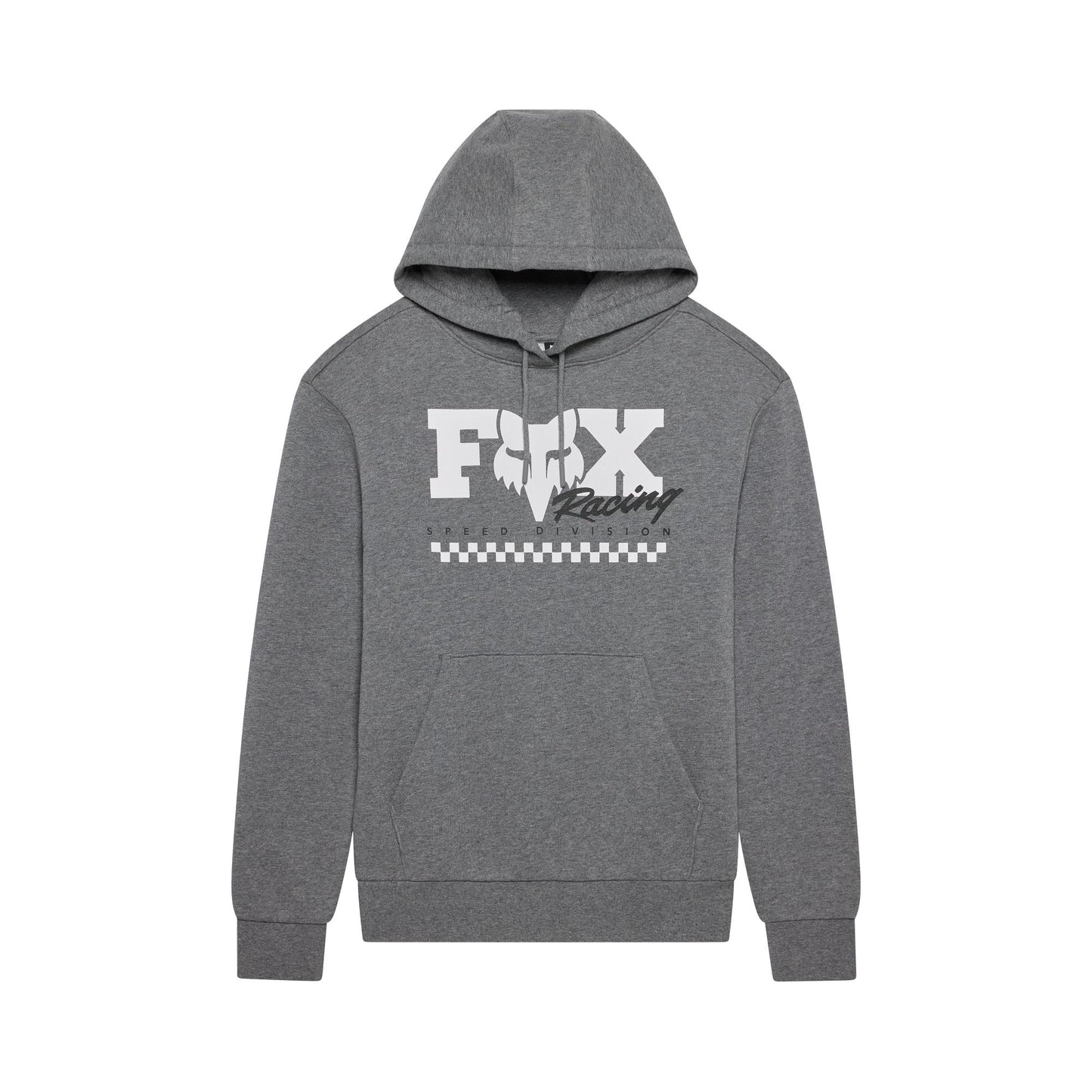 Fox Head Womens Checker Pullover Hoodie 2026-XS-Heather Graphite-BRINK