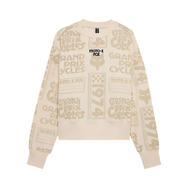 Fox Head Women's Circa 74 Oversized Crew Sweatshirt 2026-XS-Off White-BRINK