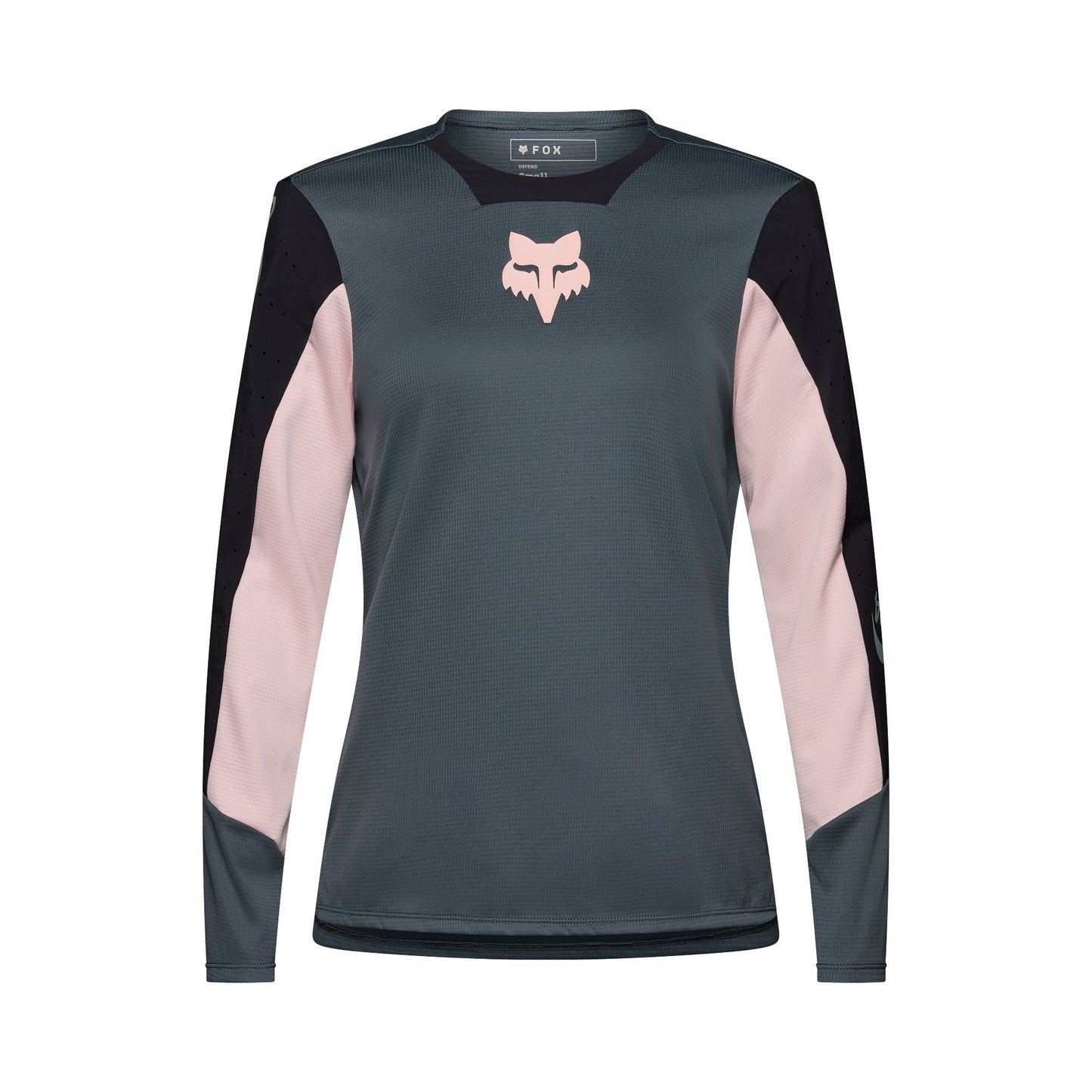 Fox Head Womens Defend Creation Long Sleeve Jersey-XS-Deep Cobalt-BRINK