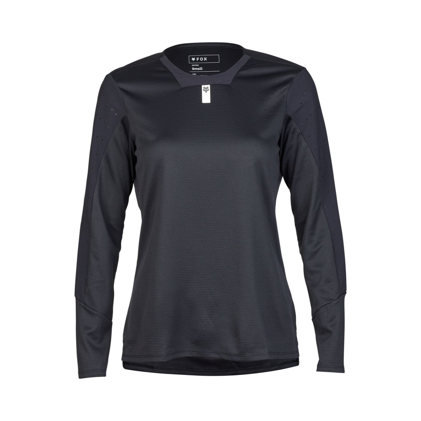 Fox Head Womens Defend Long Sleeve Jersey-XS-Black-BRINK