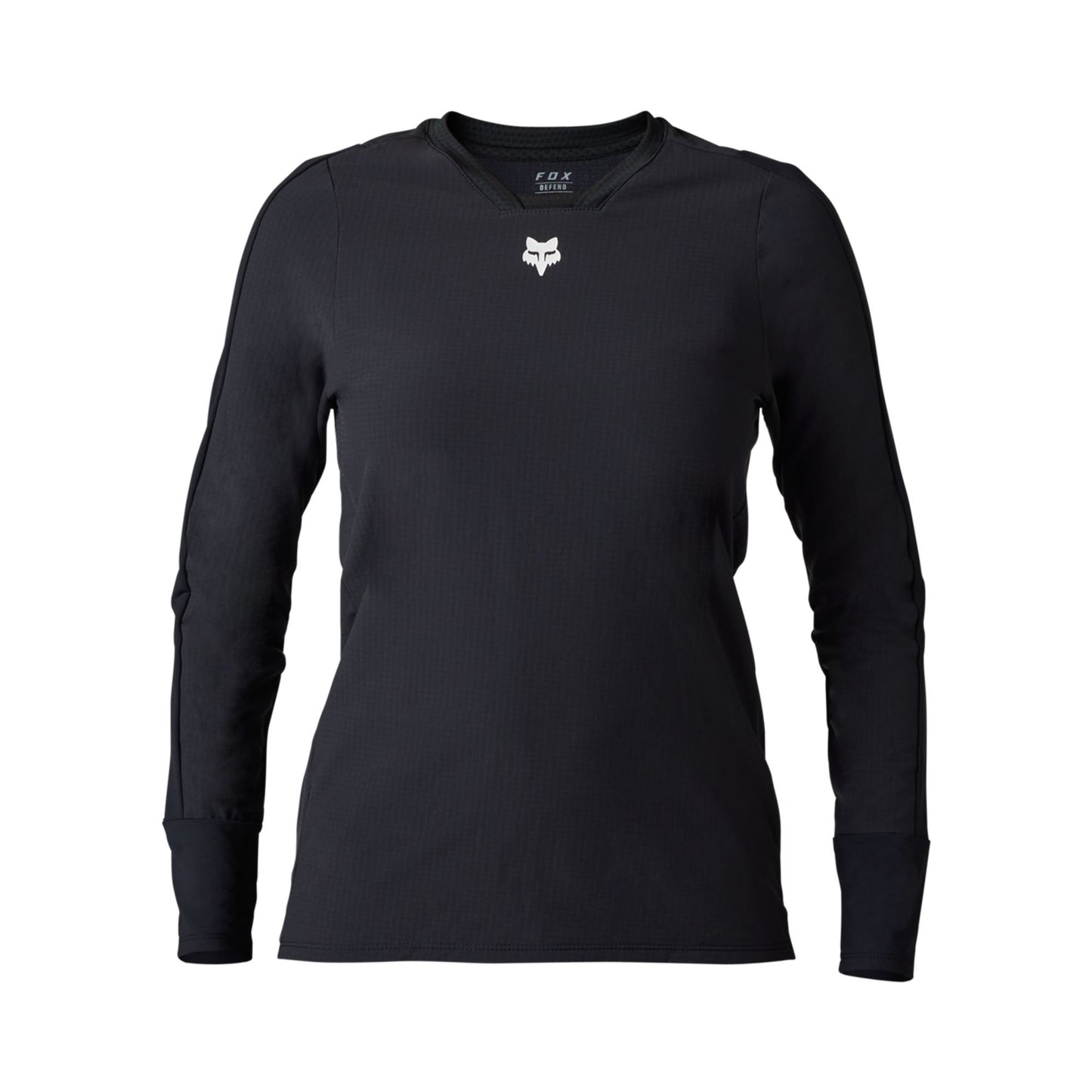 Fox Head Womens Defend Thermal Jersey-XS-Black-BRINK