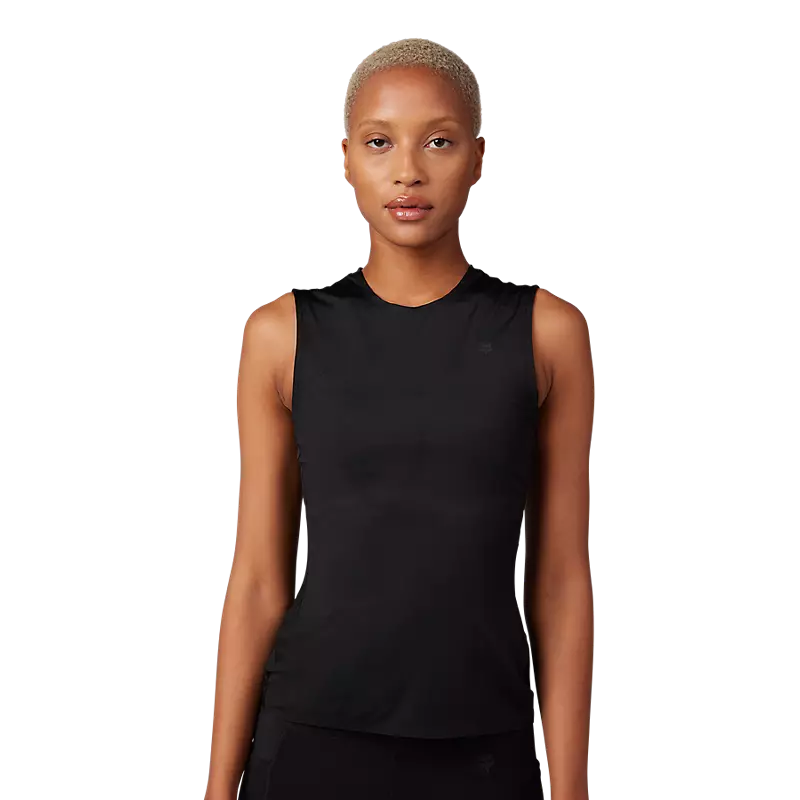 Fox Head Womens Tecbase SL Shirt-XS-Black-BRINK