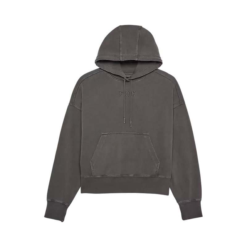 Fox Head Womens Wordmark Oversized Pullover Hoodie 2026-XS-Pewter-BRINK