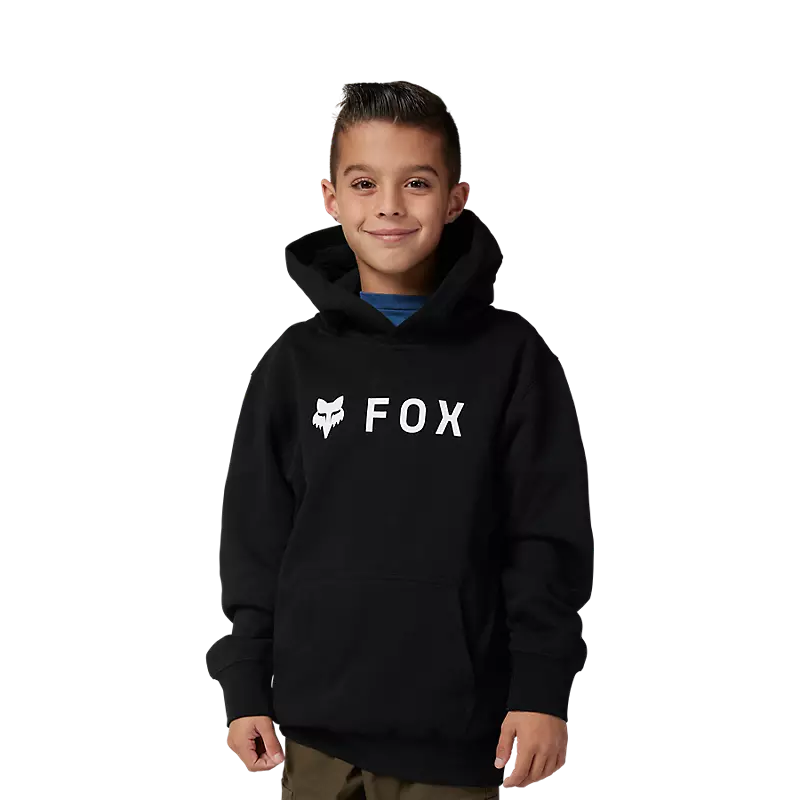 Fox Head Youth Absolute Fleece Pullover-YS-Black-BRINK