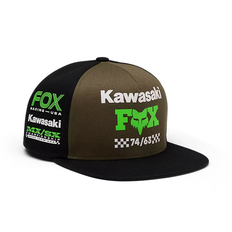 Fox Head Youth Kawi Snapback Hat-One Size-Black-BRINK
