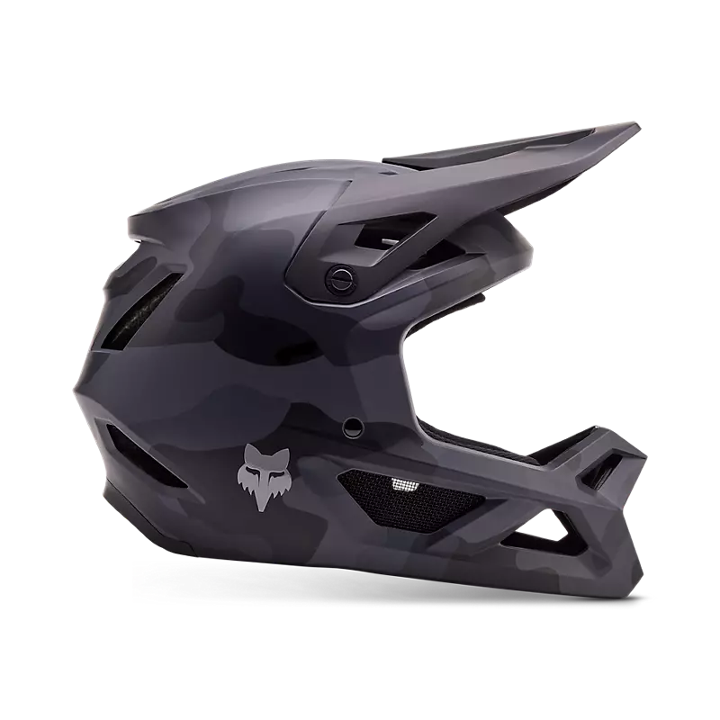 Fox Head Youth Rampage Helmet 2025-YS-Black Camo-BRINK