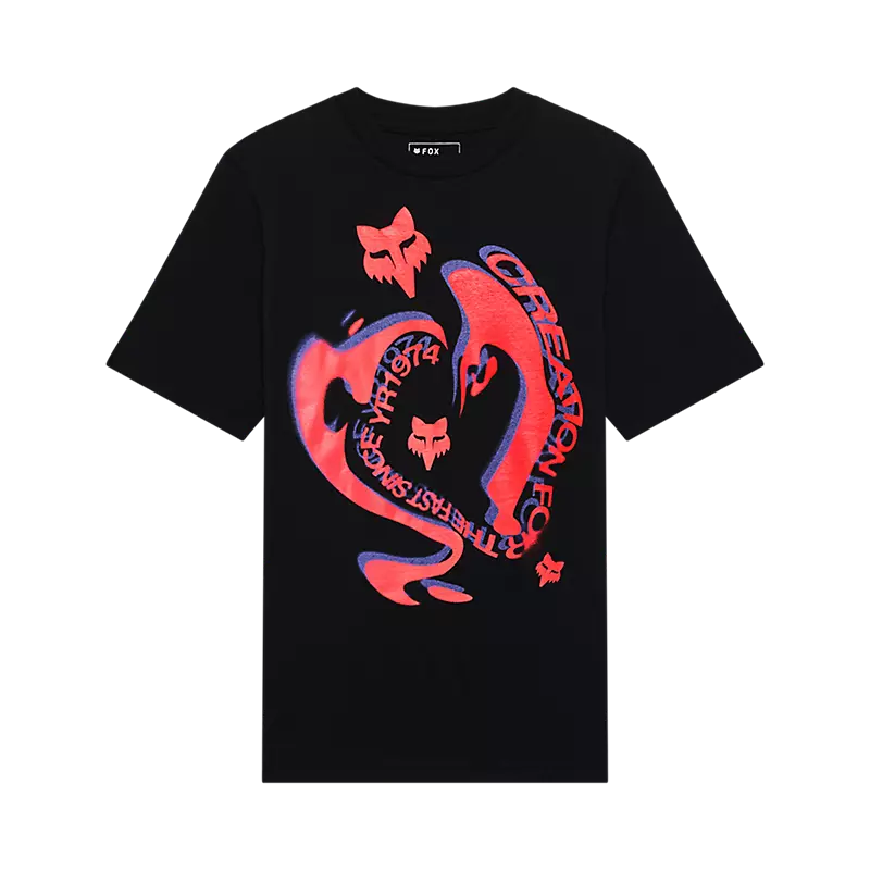 Fox Head Youth Vision Tee 2026-YS-Ultra Black-BRINK