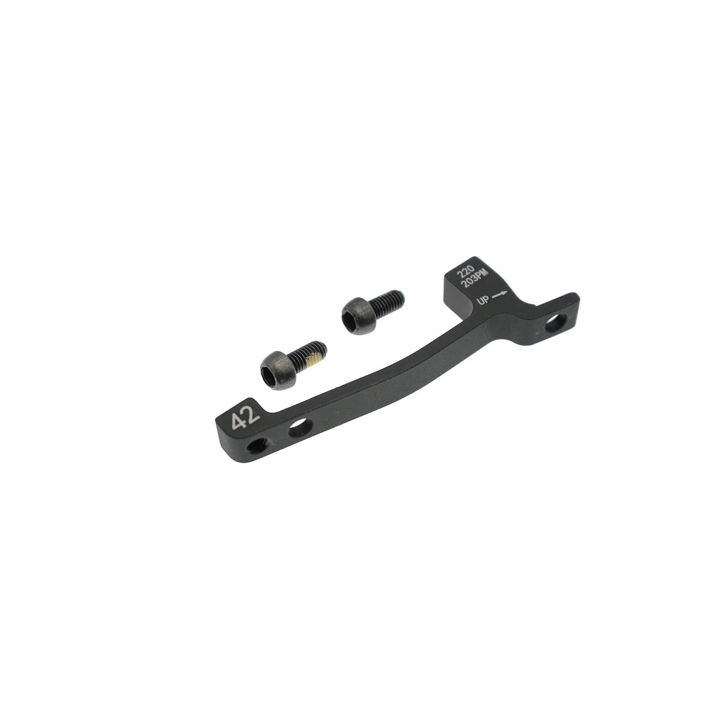 Hayes Post Mount Brake Adapter-Post - 203 to 220mm-BRINK