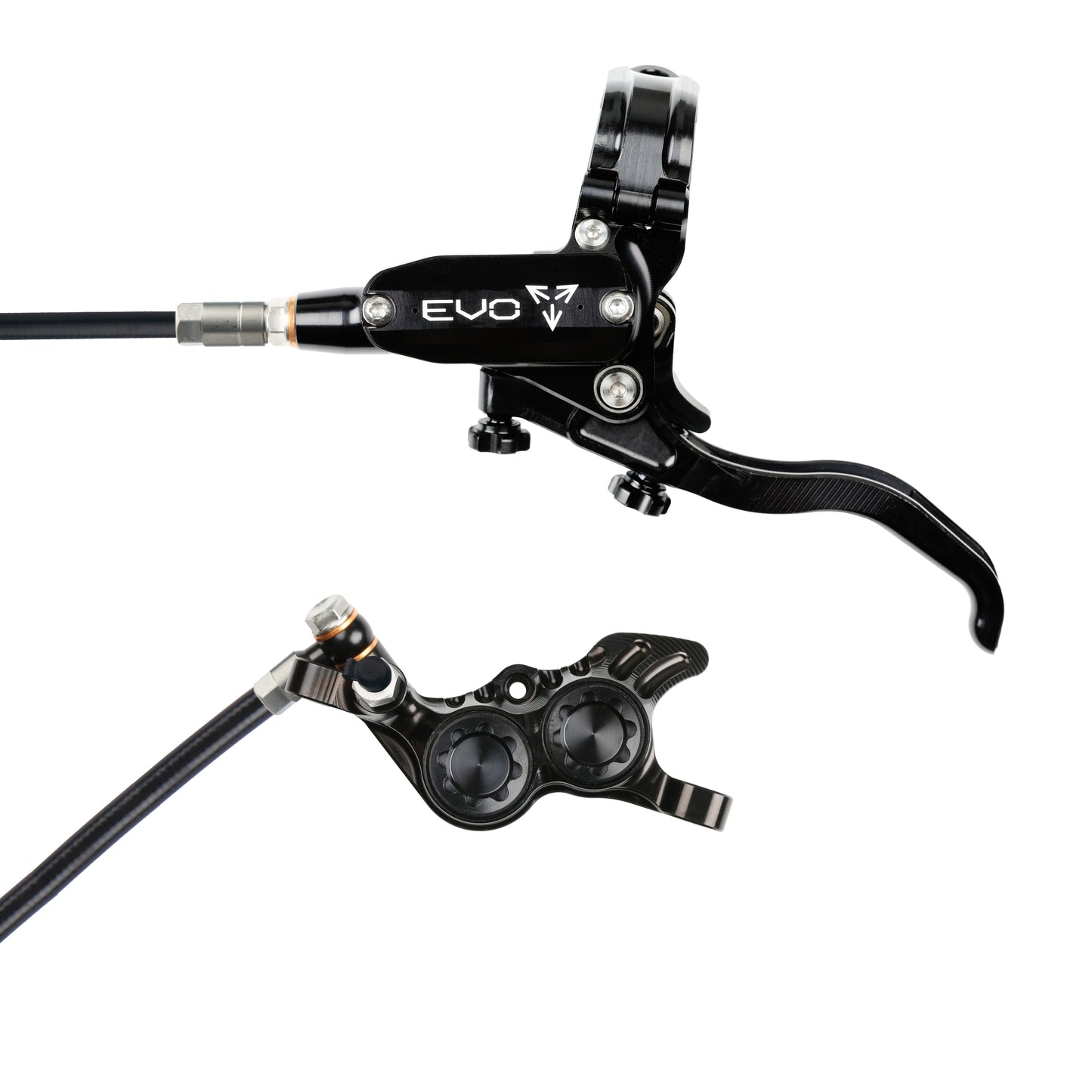 Hope EVO GR4 Disc Brake-Left-Black / Black-Black-BRINK