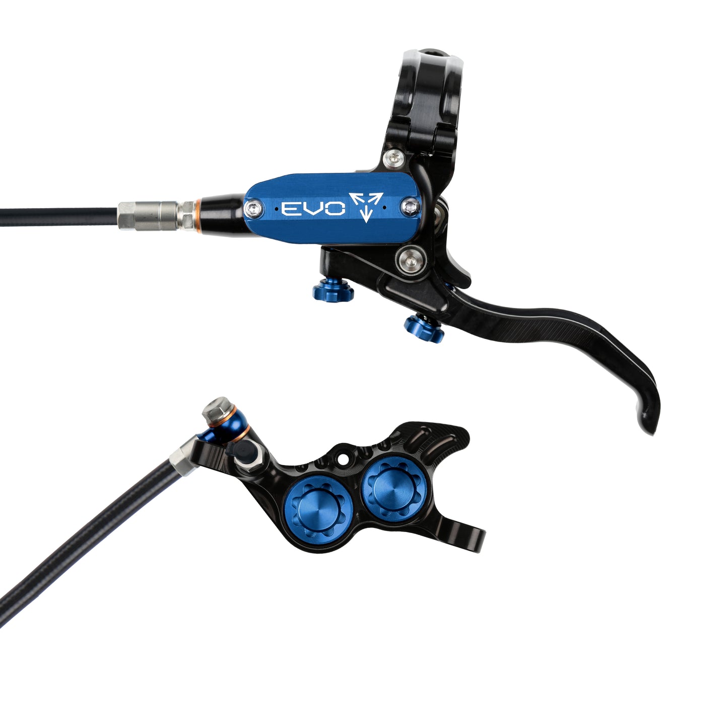 Hope EVO GR4 Disc Brake-Left-Black / Blue-Black-BRINK