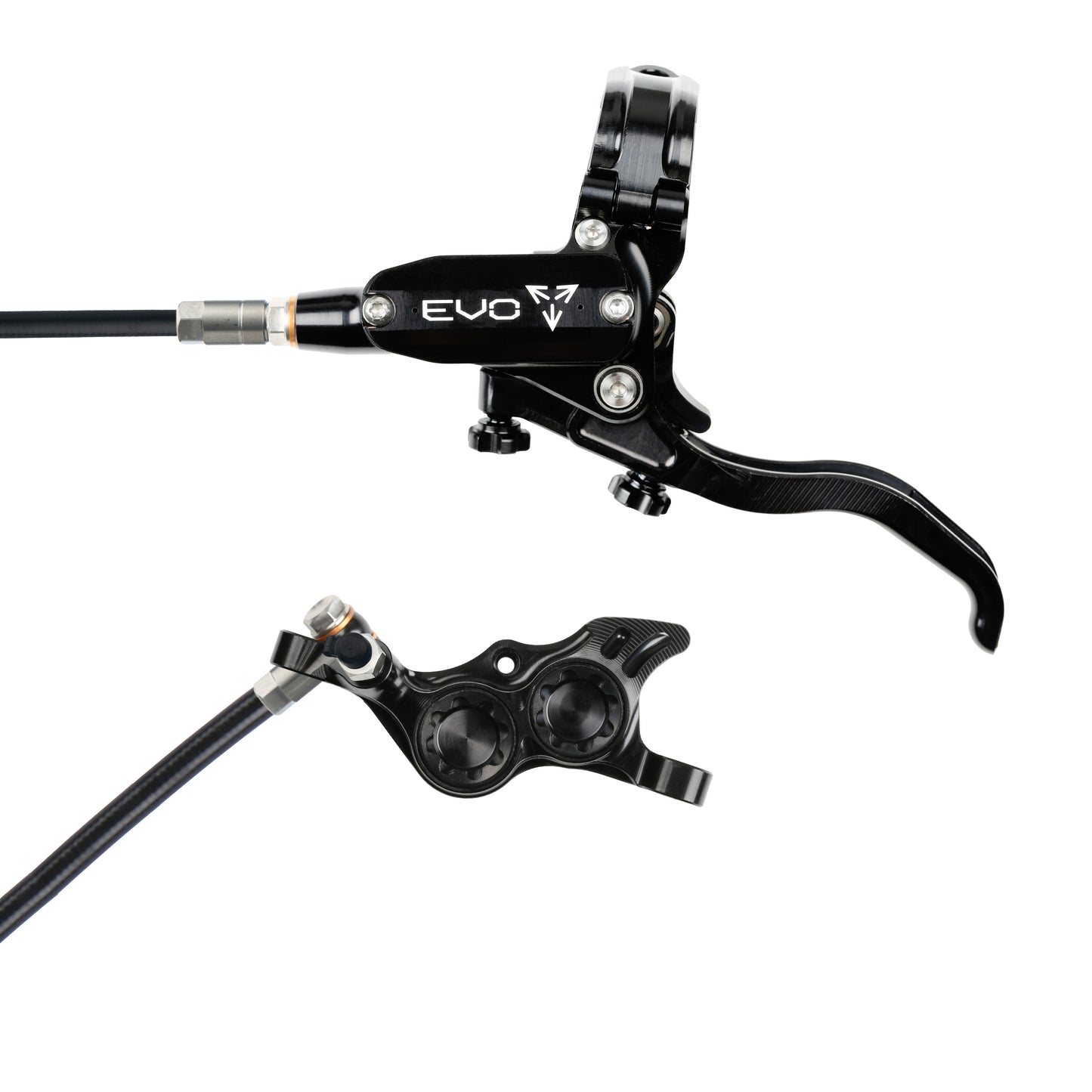 Hope EVO TR4 Disc Brake-Left-Black / Black-Black-BRINK