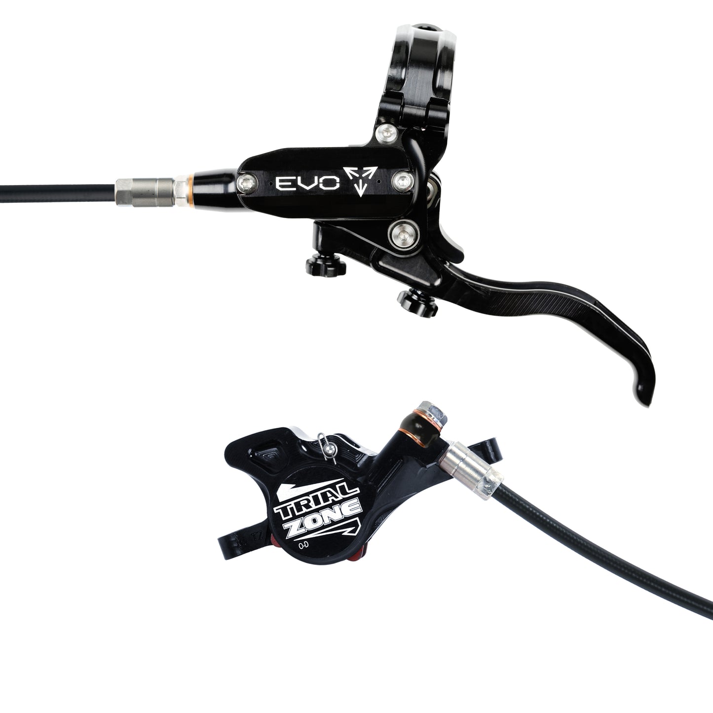 Hope EVO Trial Zone No.9 Disc Brake-Left-Black-Black-BRINK