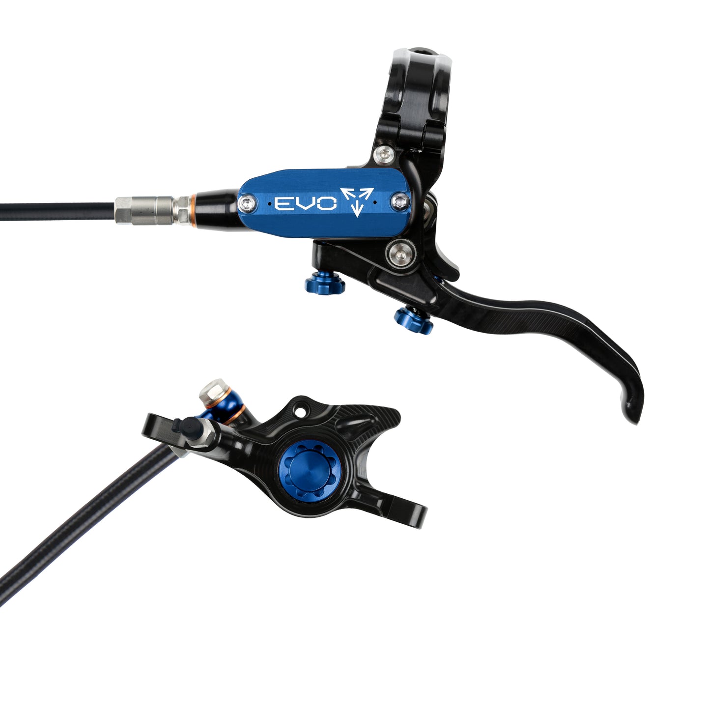 Hope EVO X2 Disc Brake-Left-Black / Blue-Black-BRINK