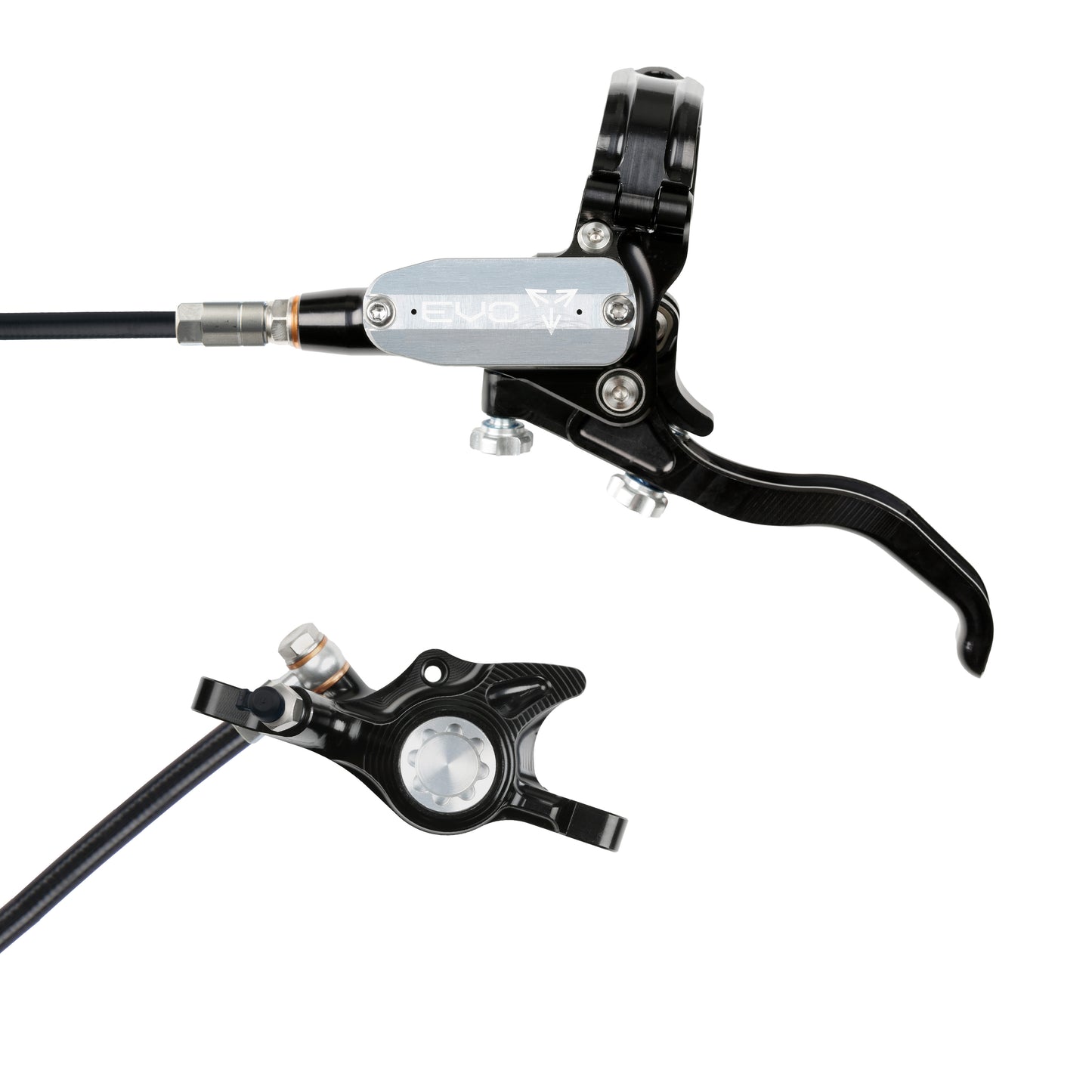 Hope EVO X2 Disc Brake-Left-Black / Silver-Black-BRINK