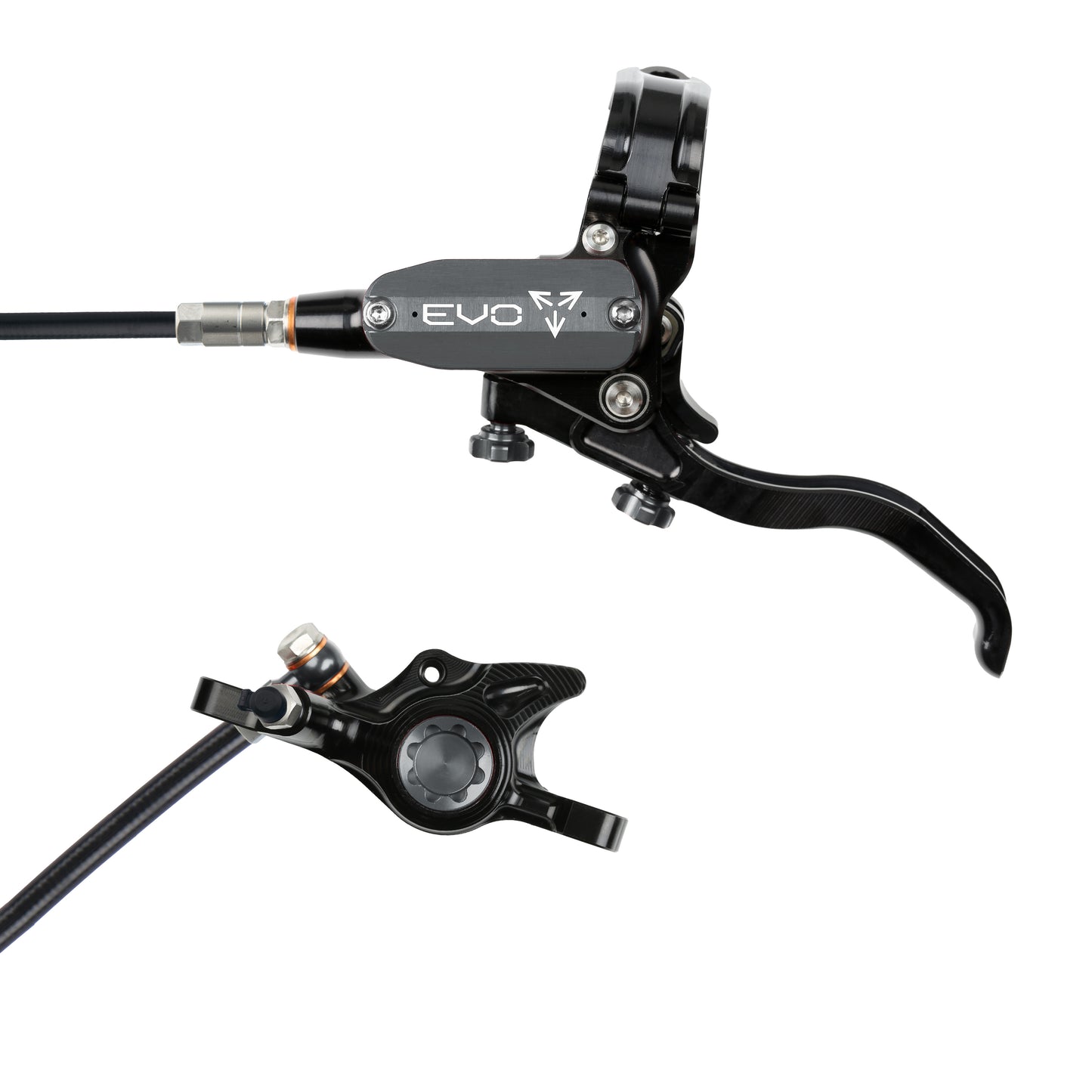 Hope EVO X2 Disc Brake-Left-Black / Smoke-Black-BRINK
