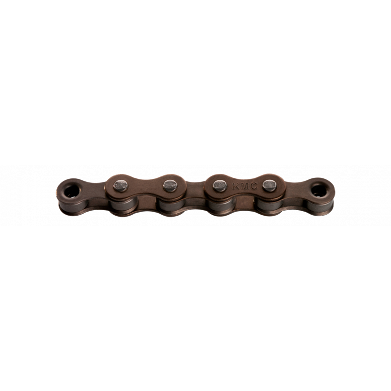 KMC S1 Chain-Singlespeed - 1/8 - Wide-112L-Brown-BRINK