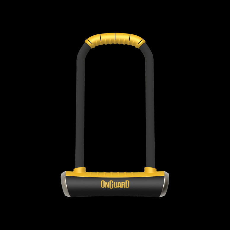OnGuard Pitbull Lock-292mm-Black / Yellow-Secured by Design - Diamond-BRINK