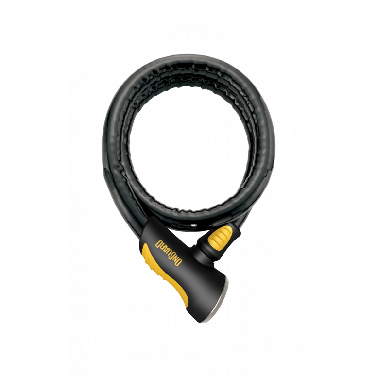 OnGuard Rottweiler Cable Lock 180 Black / Yellow / Bronze-BRINK