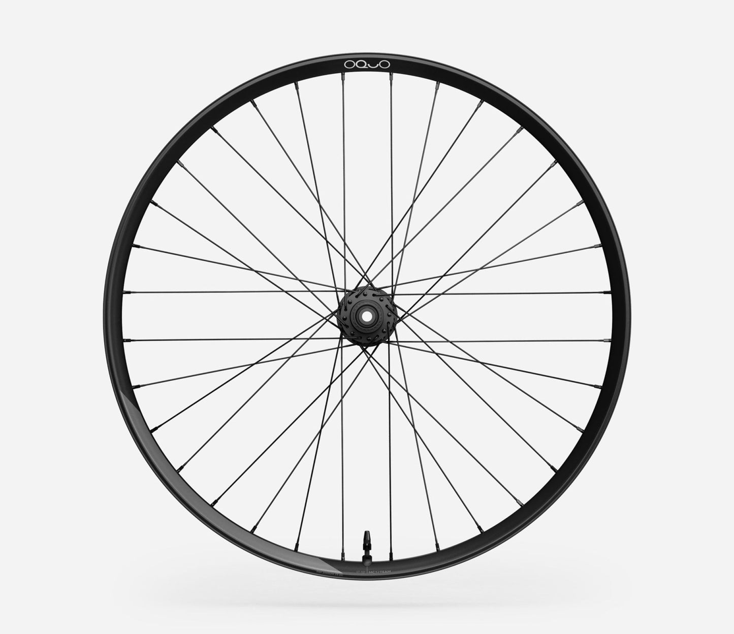 Oquo MC32 TEAM PWR Rear Wheel-27.5"-Glitter Anthracite Matt-Shimano Micro Spline-BRINK