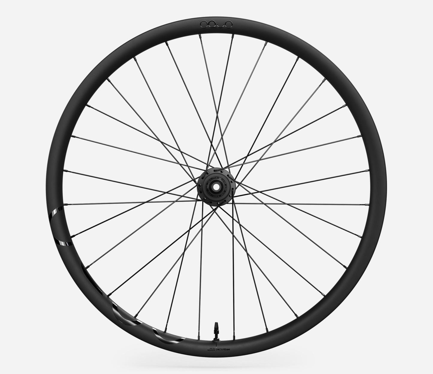 Oquo RC30 TEAM Rear Wheel-700c-Black Matt-Shimano HG-BRINK