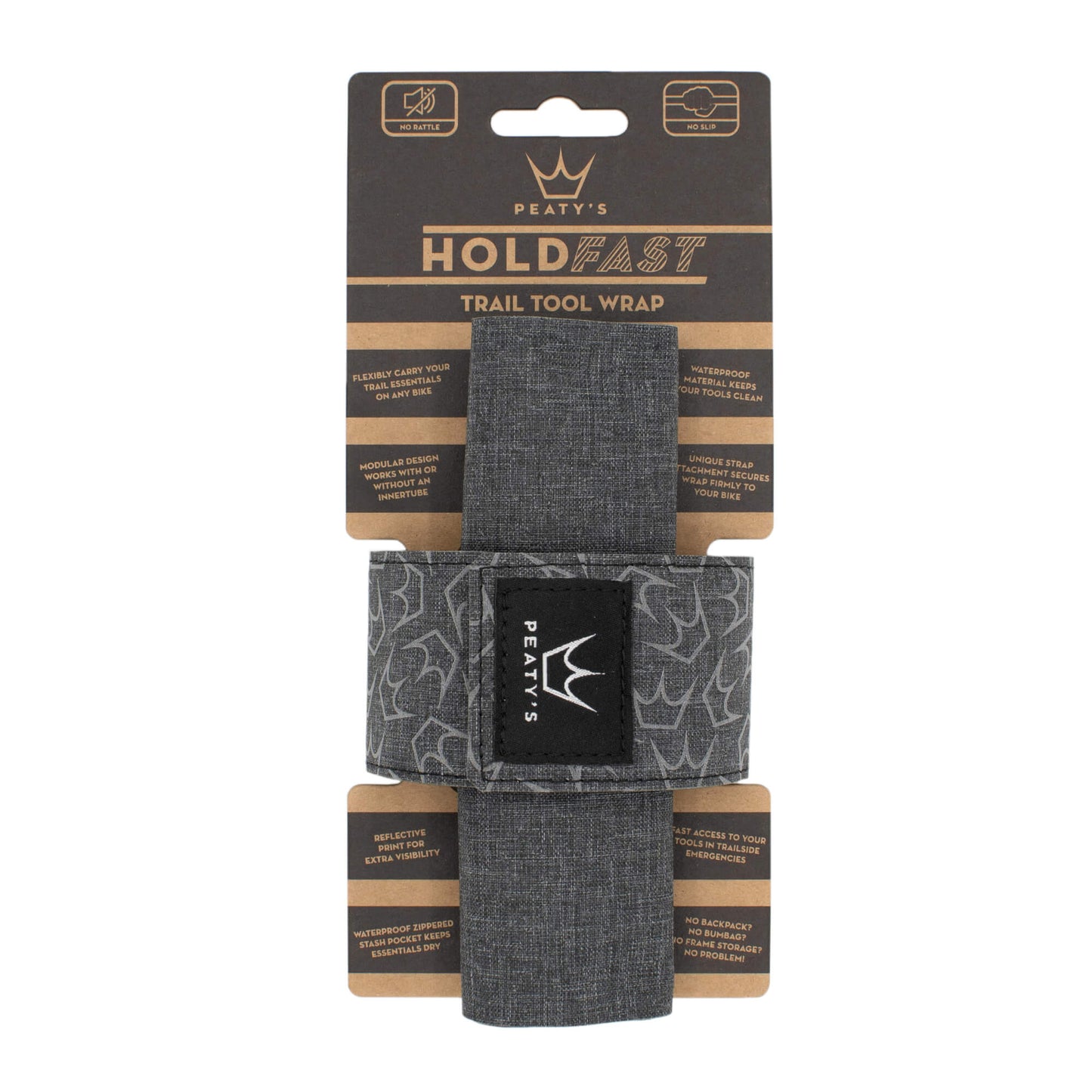 Peatys Holdfast Trail Tool Wrap-Slate Grey-BRINK
