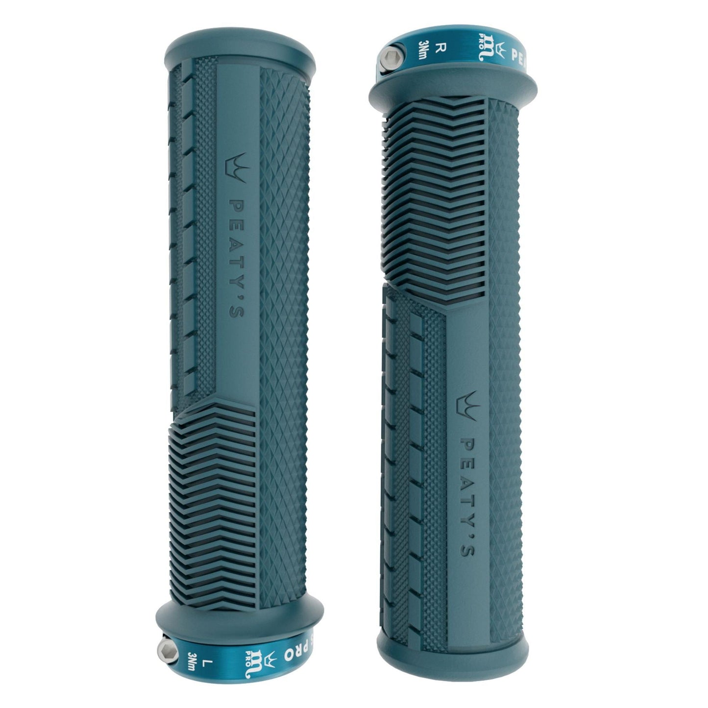 Peatys Monarch Pro Grip - Knurl-Thick-Storm Blue-BRINK