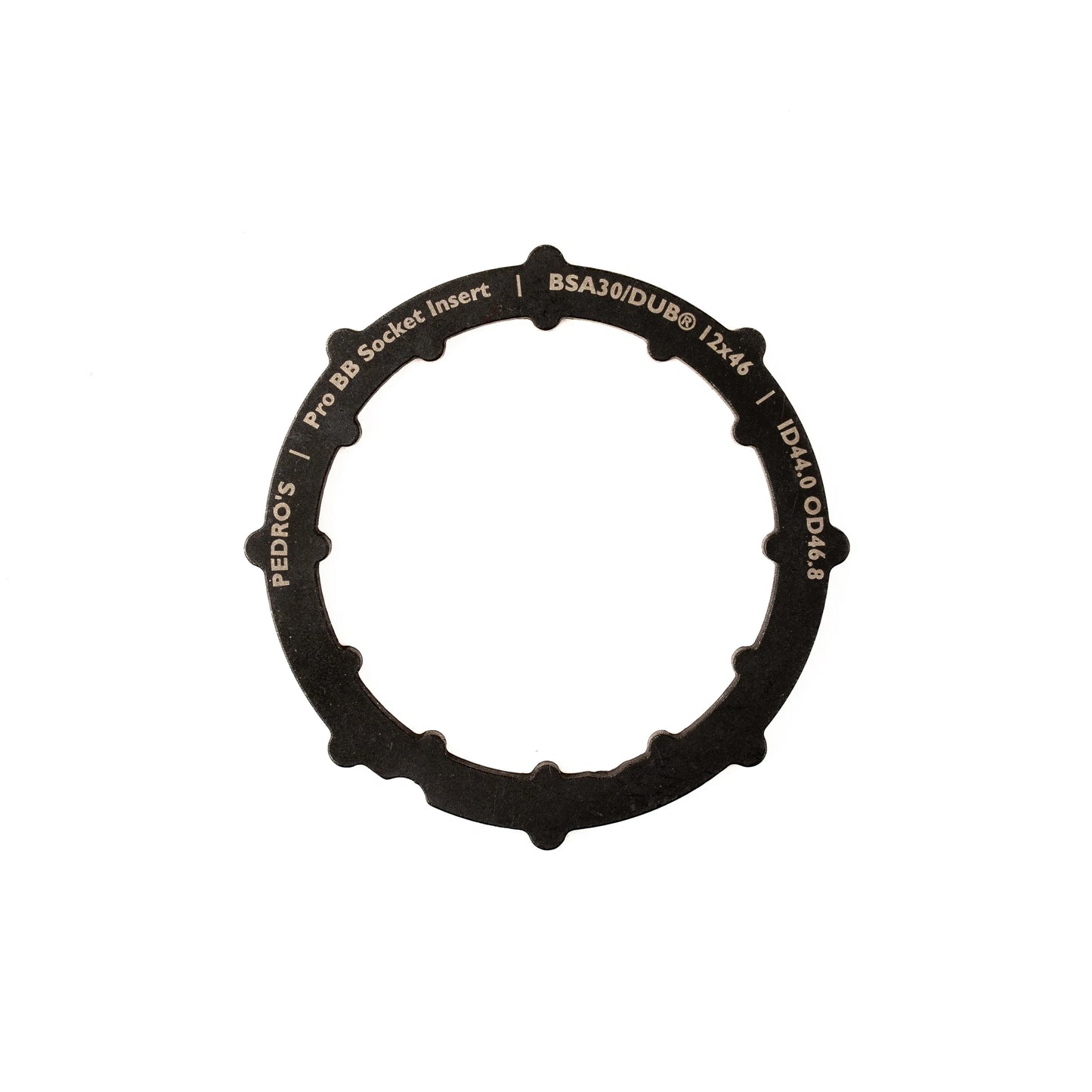 Pedros Pro BB Socket Insert-BSA30/DUB 12x46-BRINK