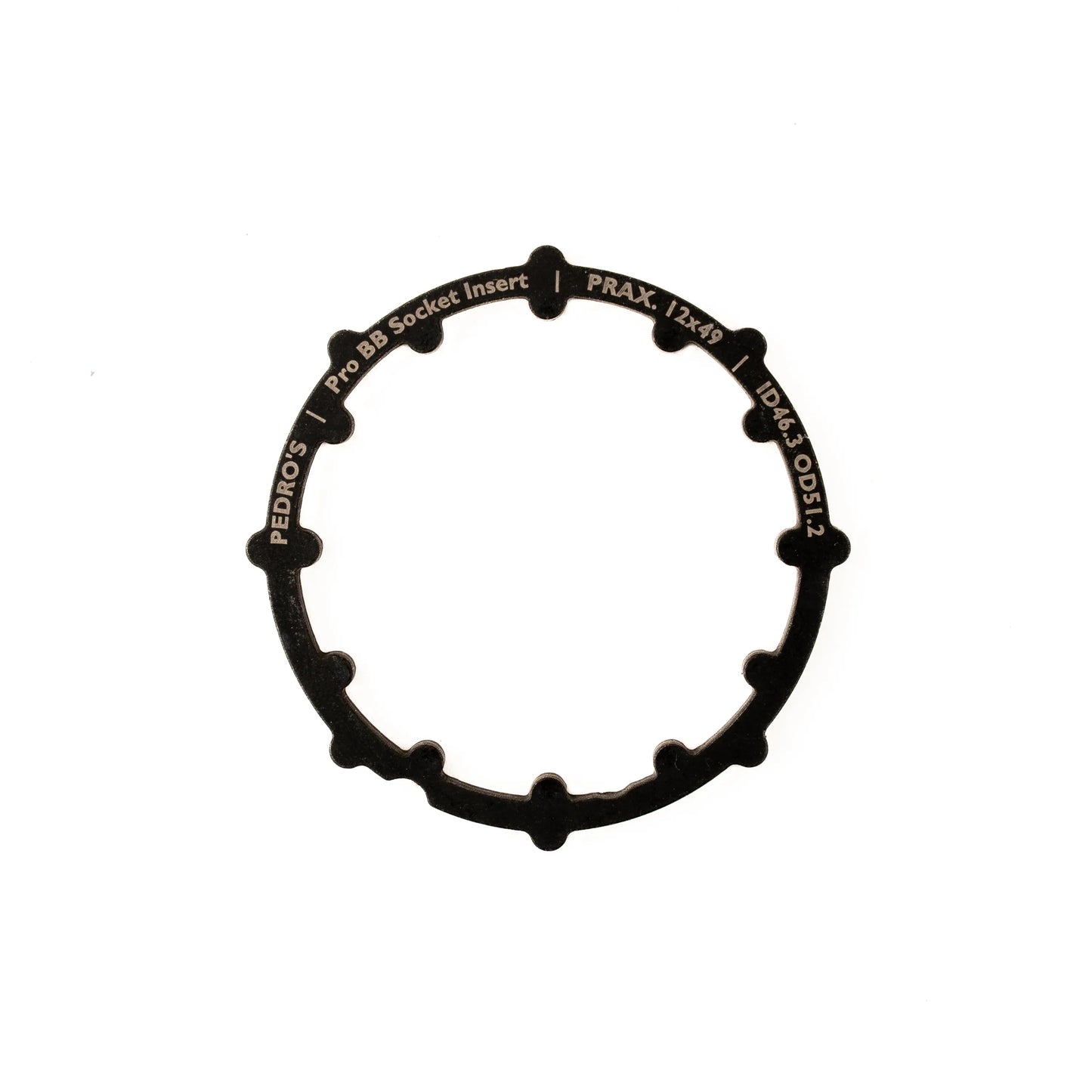 Pedros Pro BB Socket Insert-Praxis 12x49-BRINK