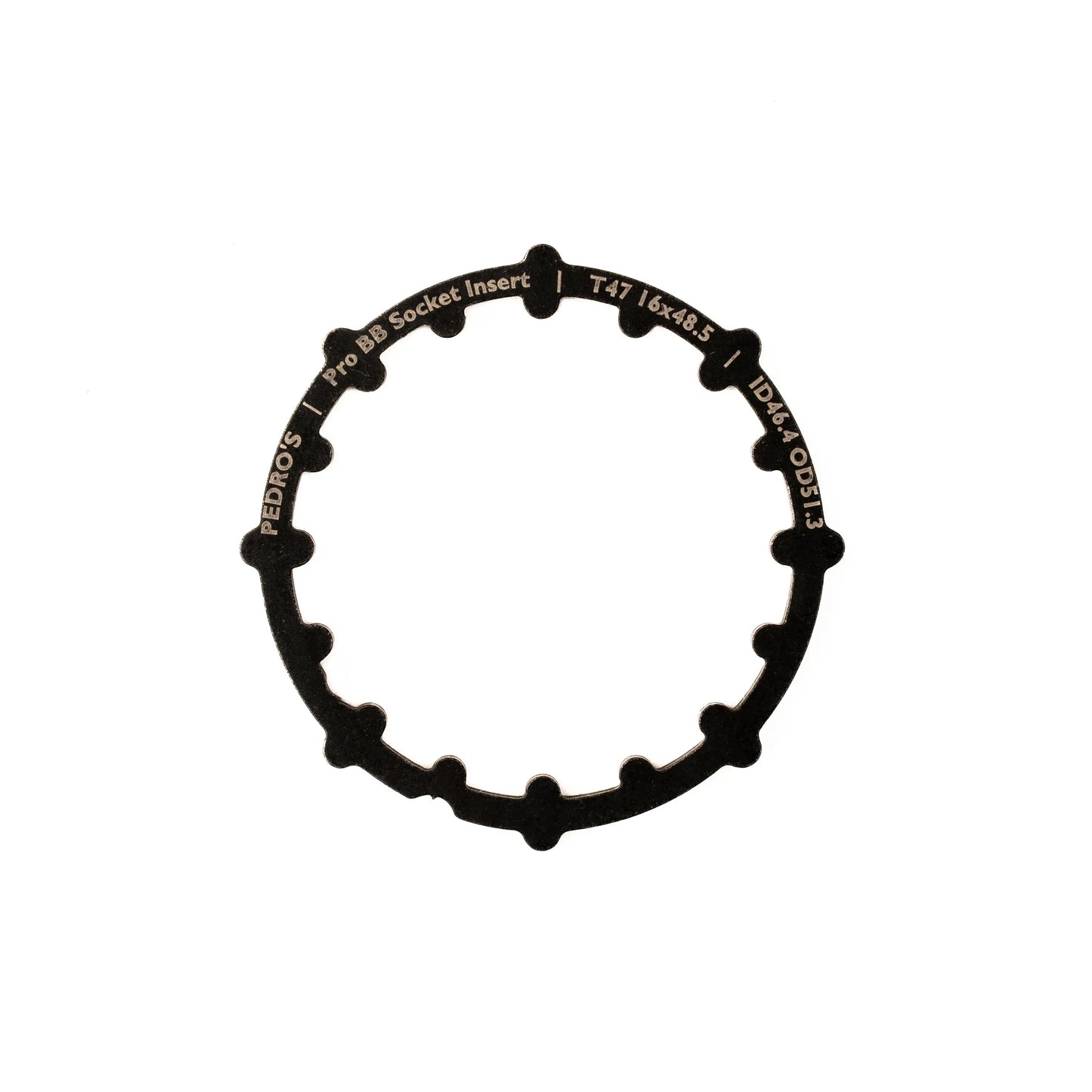 Pedros Pro BB Socket Insert-T47 16x48.5-BRINK