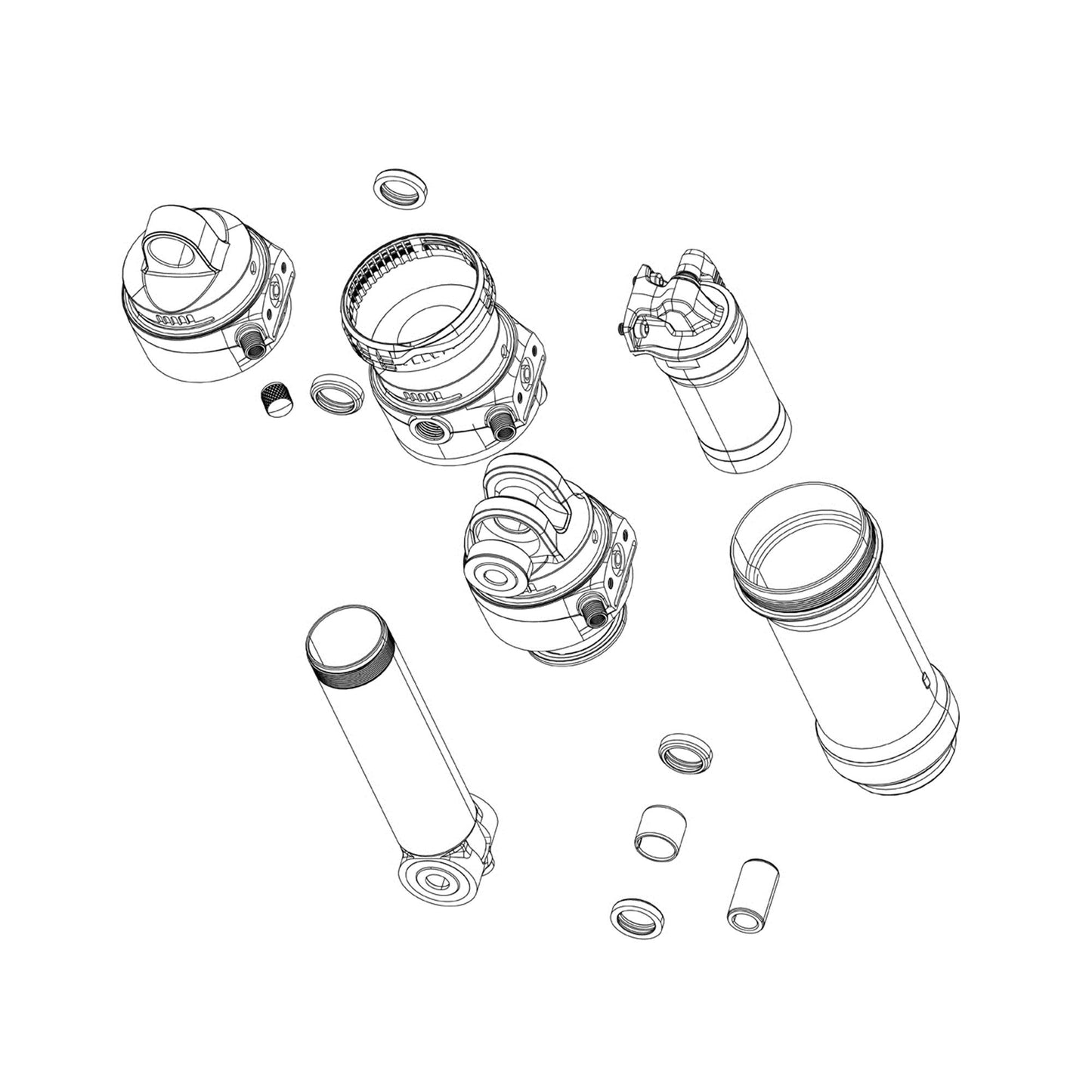 RockShox Boxxer D1 Upgrade Kit-BRINK