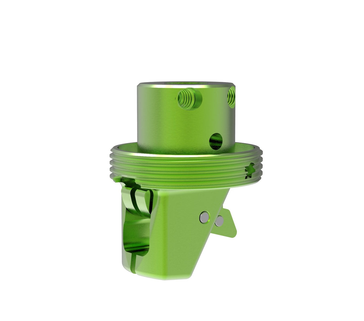 Green OneUp V2.1 dropper actuator assembly