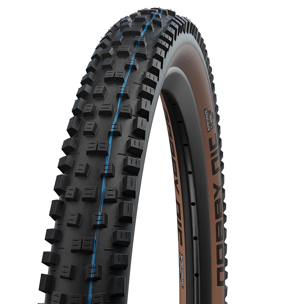 Schwalbe Nobby Nic Super Ground Tyre-26 x 2.40-ADDIX SpeedGrip-Tan Wall-BRINK