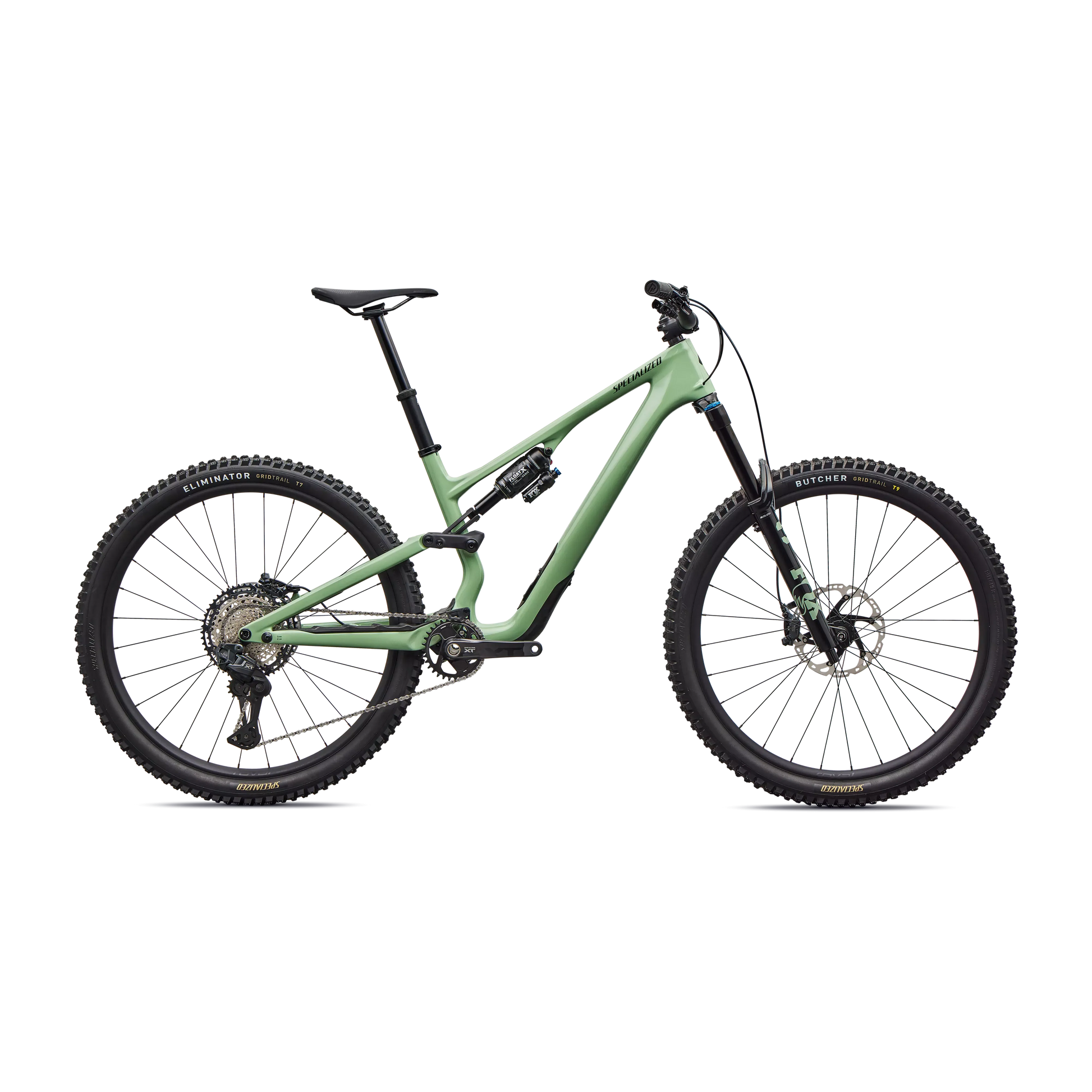 Specialized Stumpjumper 15 EVO Expert Di2 2026-S2-Gloss Pistachio / Dark Moss Green-BRINK