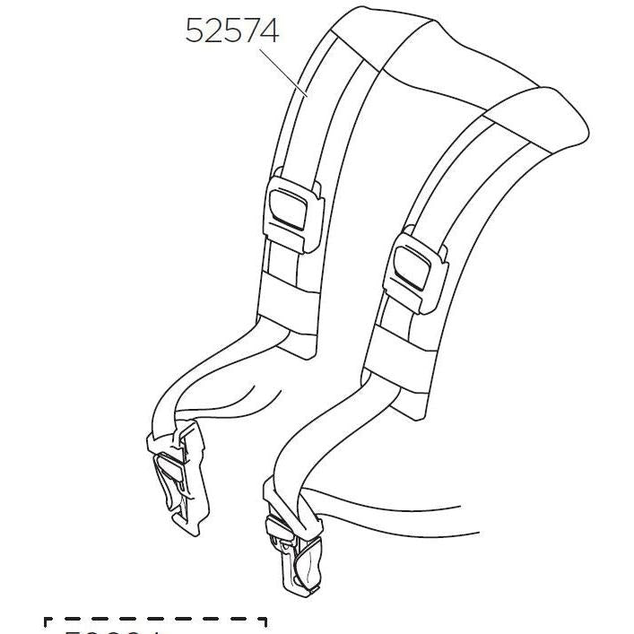 Thule Harness for RideAlong Mini-BRINK