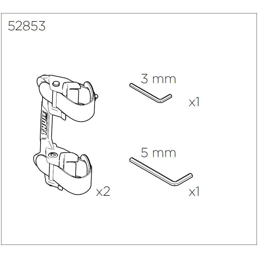 Thule Pack'n Pedal Bracket Kit-BRINK