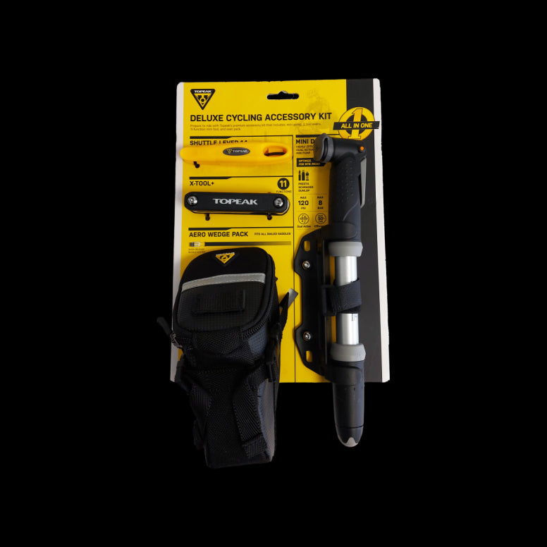 Topeak Deluxe Cycling Accessory Kit-BRINK