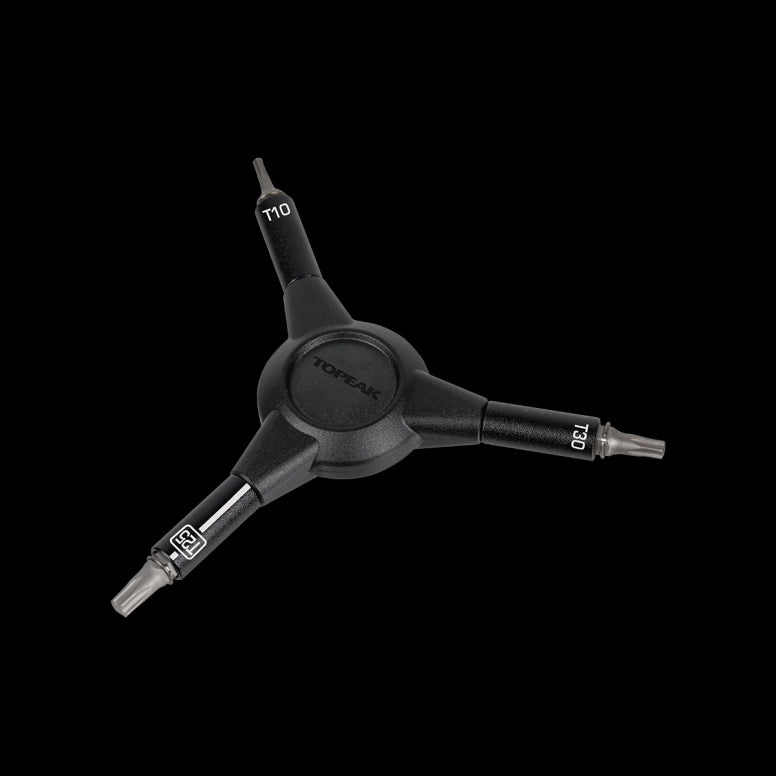 Topeak Y-Torx Speed Wrench-T10 / T25 / T30-Black-BRINK