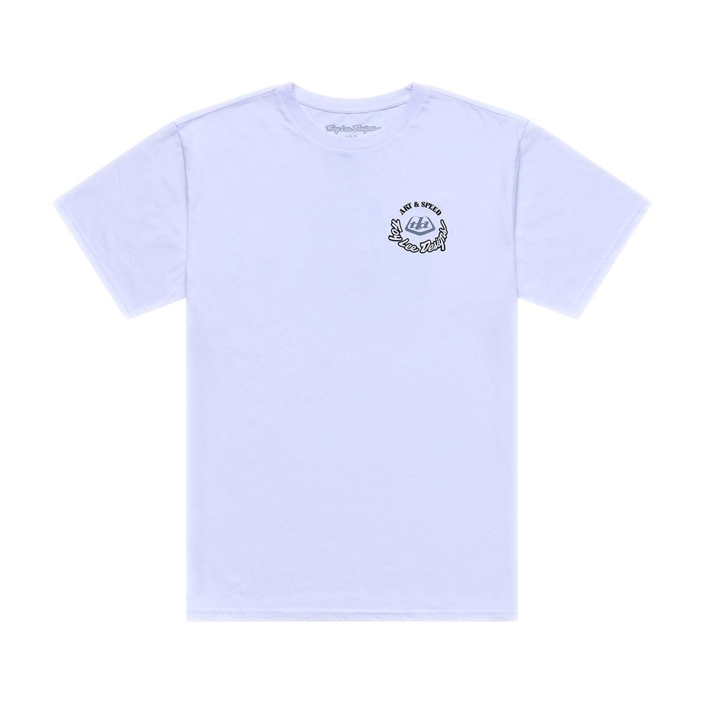 Troy Lee Designs Carb Club SS Tee 2026-S-White-BRINK