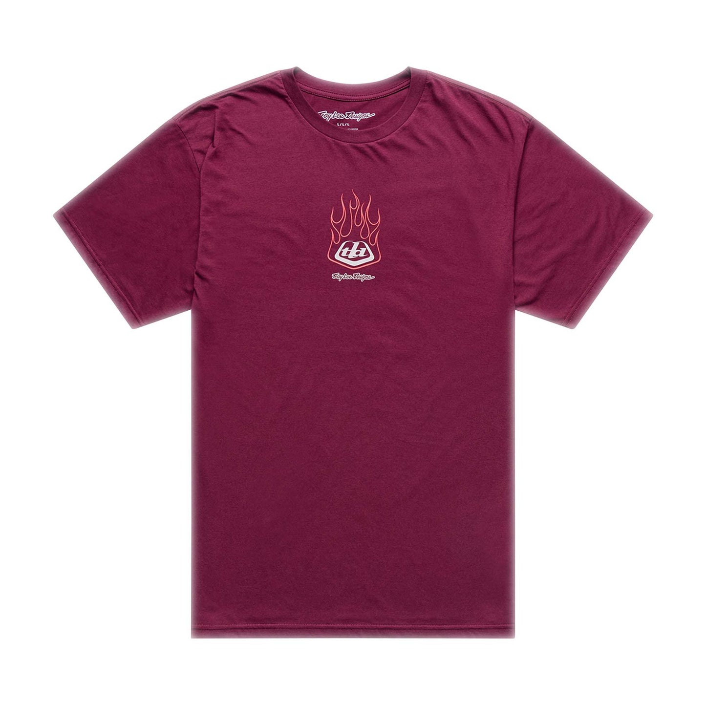 Troy Lee Designs Flame2 SS Tee 2026-S-Sangria-BRINK