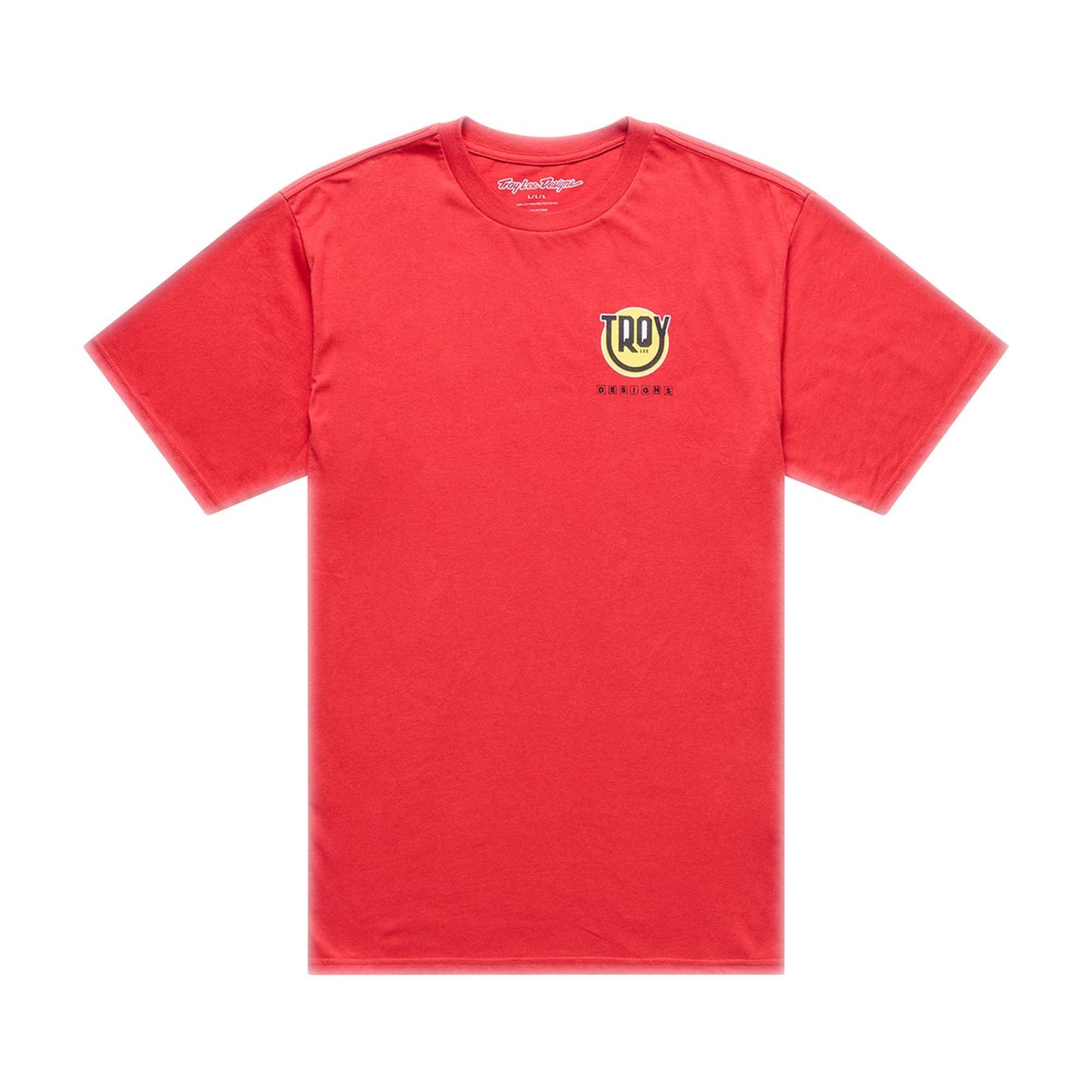 Troy Lee Designs Happy Dayz SS Tee 2026-S-Scarlet-BRINK