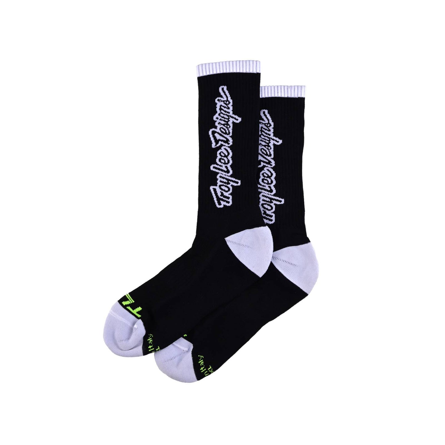 Troy Lee Designs Mens Performance Socks 2026-S/M-Signature Black-BRINK