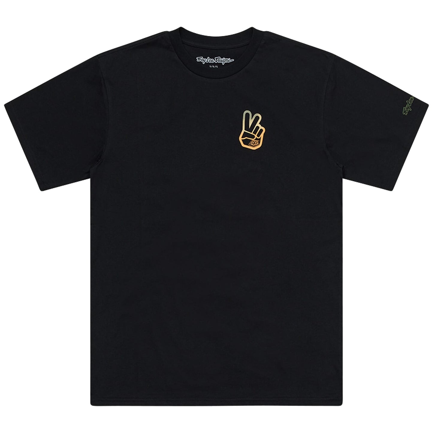 Troy Lee Designs Peace Out SS Tee 2025-S-Black-BRINK