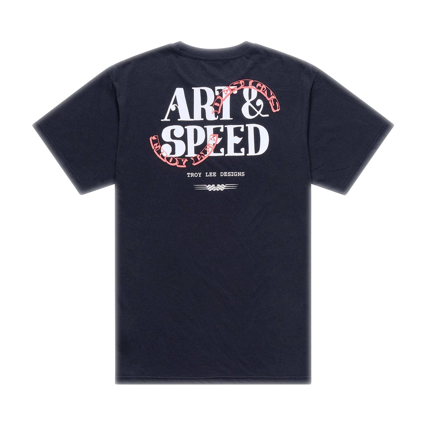 Troy Lee Designs Pink Slips SS Tee 2026-S-Black-BRINK