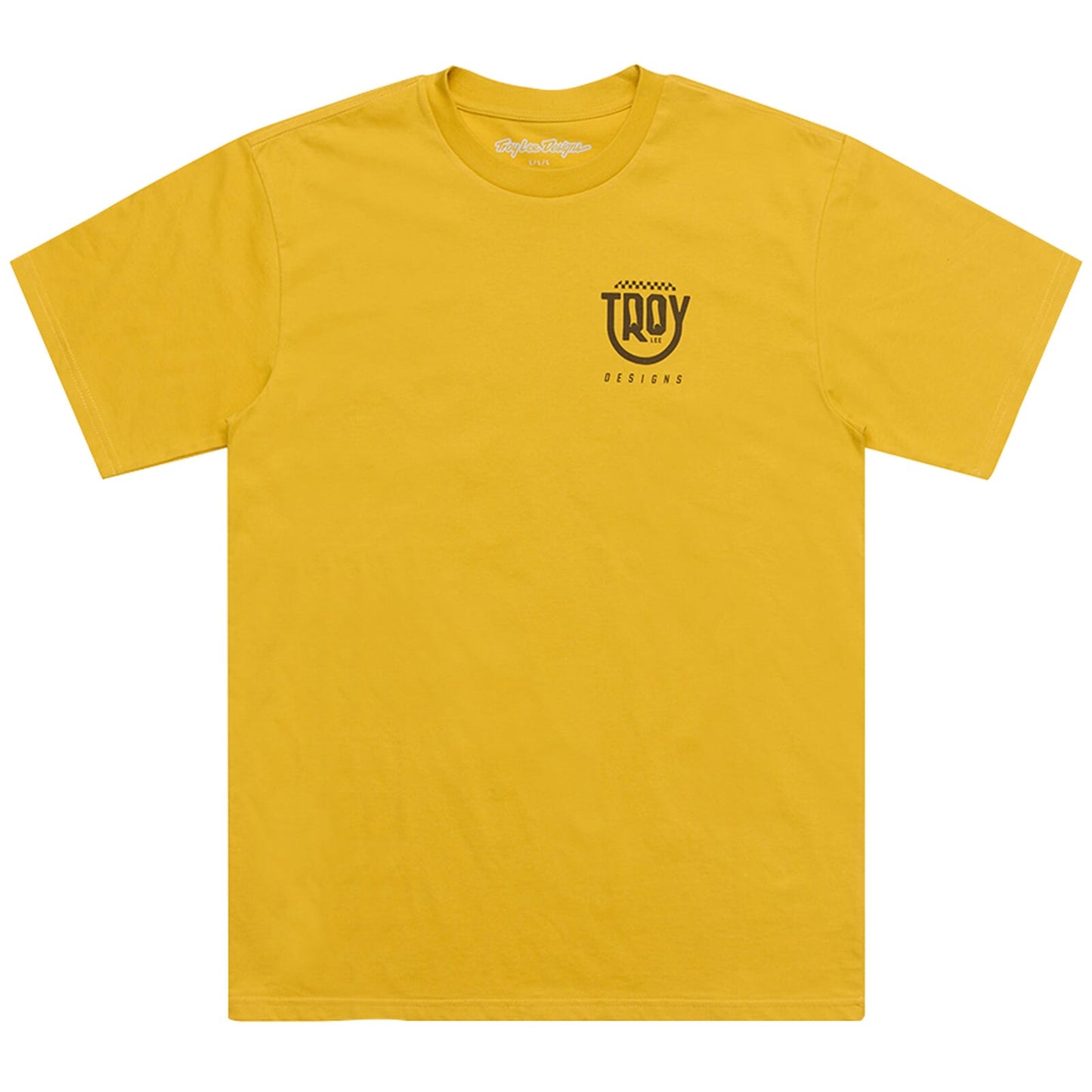 Troy Lee Designs Smiley SS Tee 2025-S-Gold-BRINK